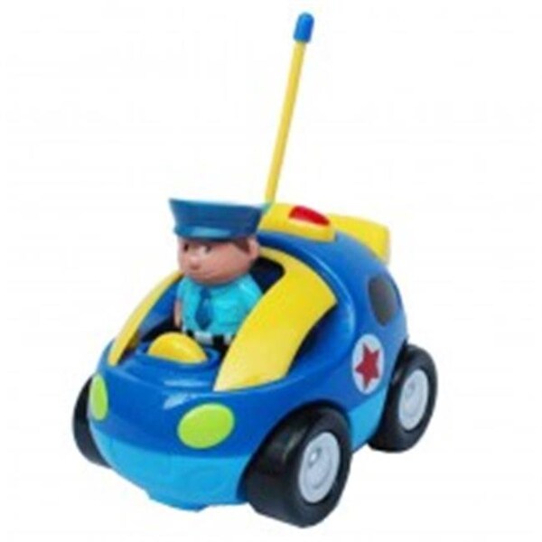 Az Trading & Import Az Import & Trading MC66B Cartoon RC Police Carl Toy for Toddlers - 4 in. MC66B - main